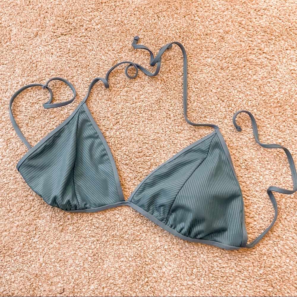 Ocean Blue Bikini Top